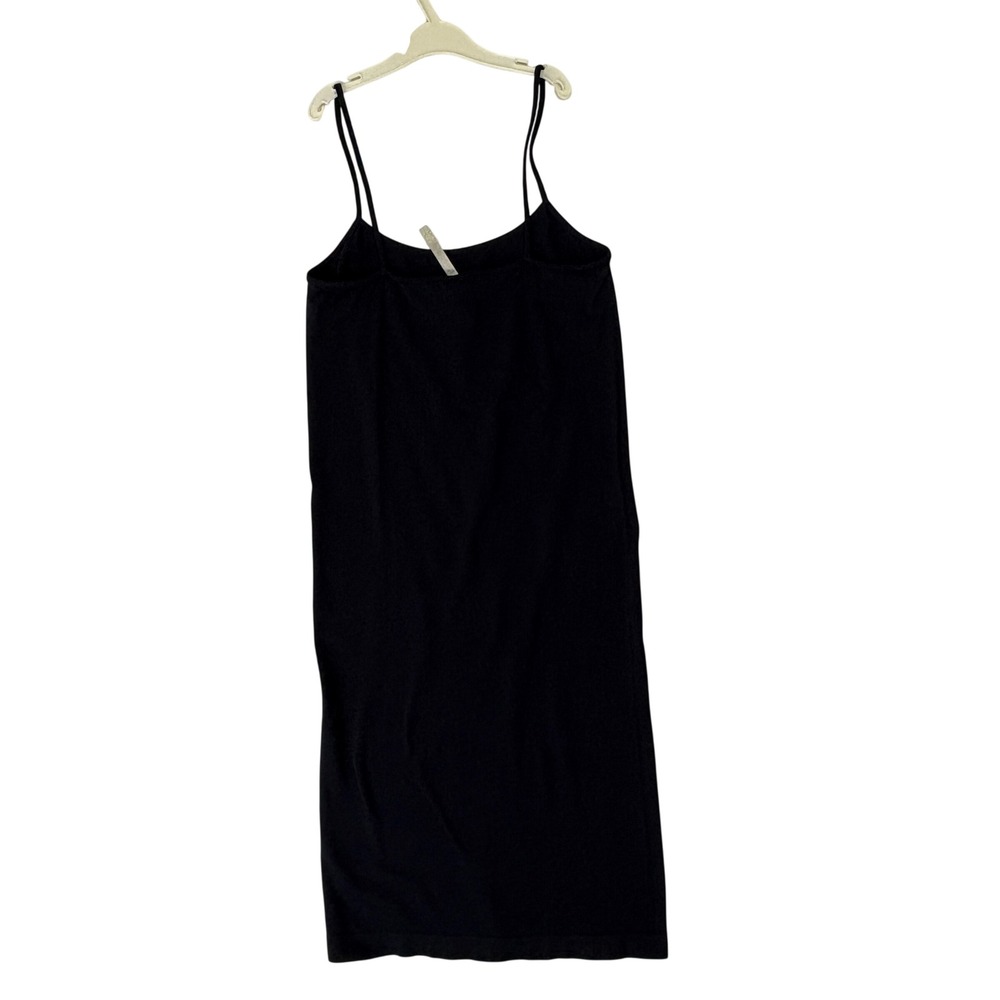 Boutique Women OS Black Spandex Bodycon Tube Slip Micro Mini Dress 707 READ